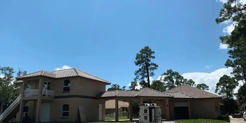 Completed roofing project by Competent Roof Services