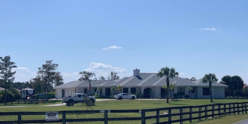 Completed roofing project by Competent Roof Services
