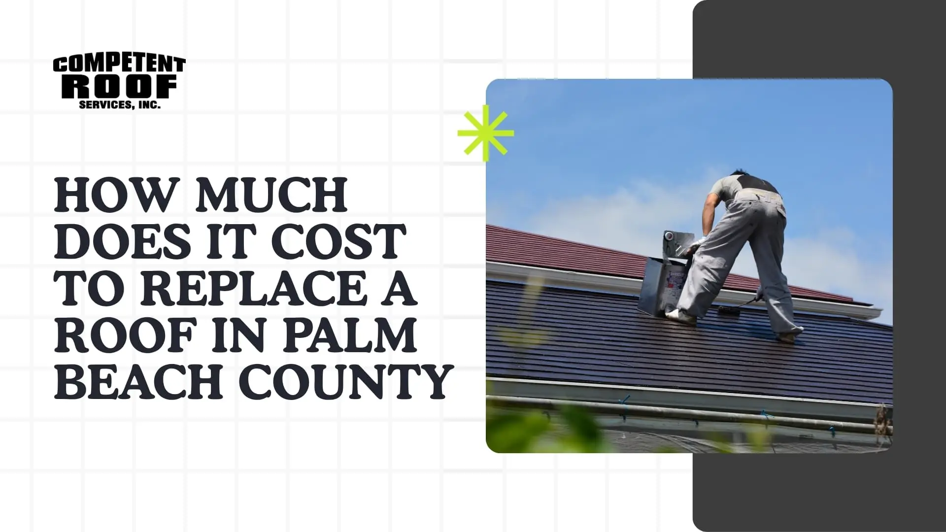 How Much Does It Cost To Replace a Roof in Palm Beach County